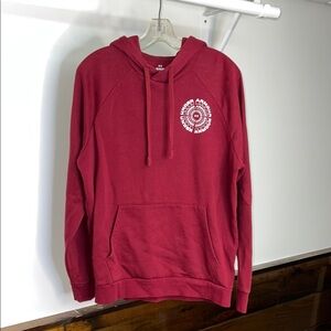 Under Armour Red Sweatshirt Hoodie- M